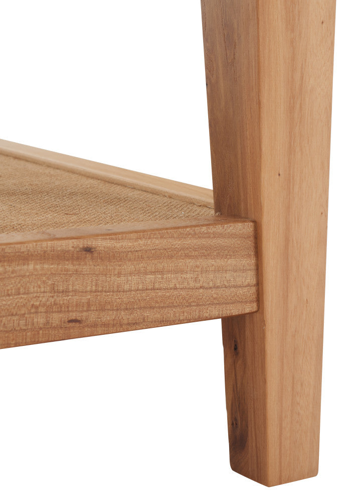 Safavieh Couture Nicolella Square Glass Coffee Table, Natural