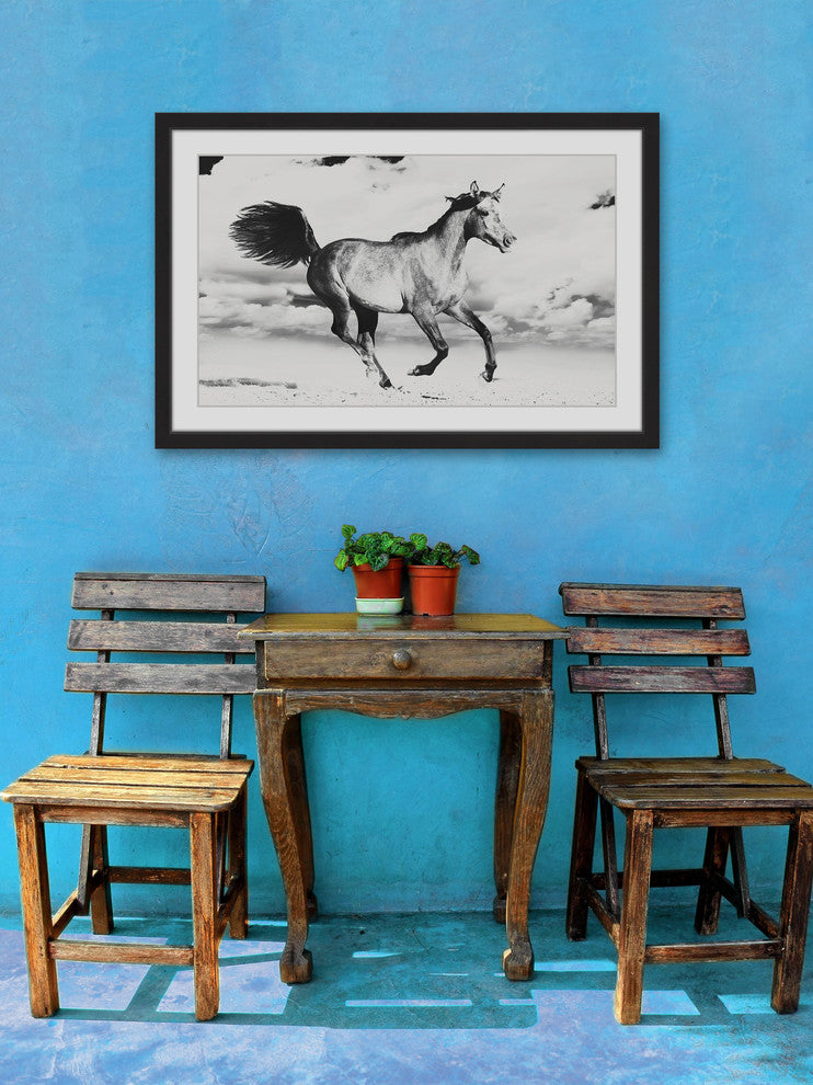 Marmont Hill, "Horse Dance" Framed Painting Print, 24x16
