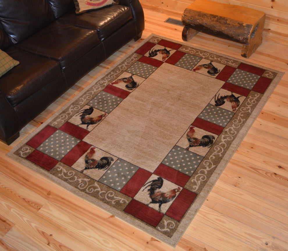 Barnyard Rug, 26"x39"