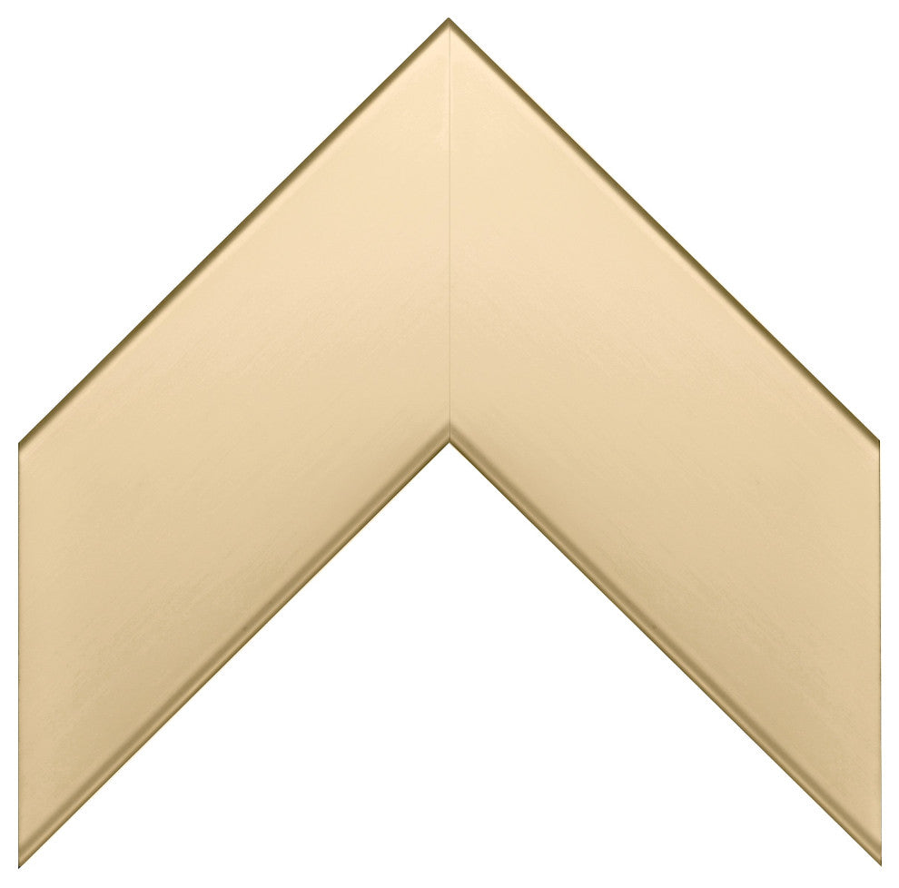 Pendleton Framed Wall Mirror, Champagne Gold, 36"x54"