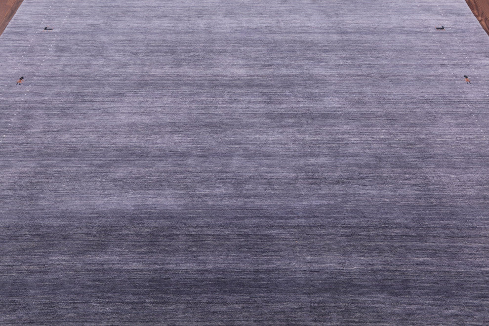 8' Square Persian Gabbeh Hand Knotted Wool Rug - Q15184