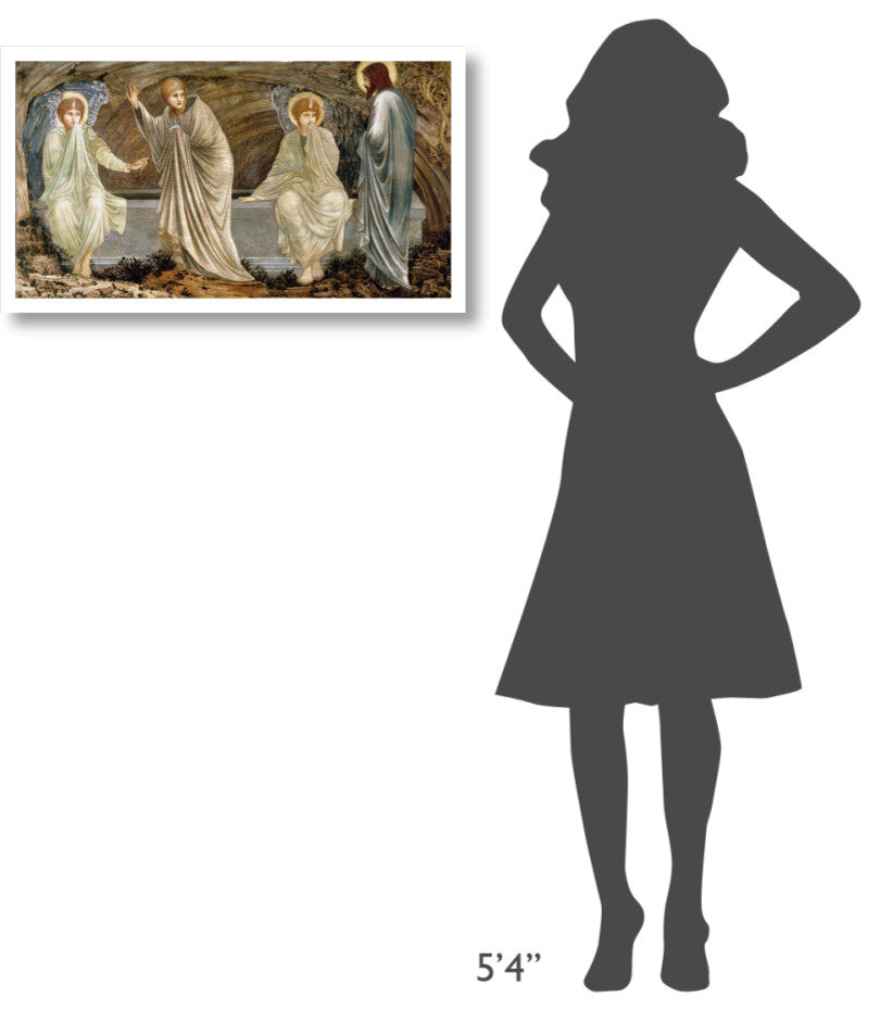 "The Morning of the Resurrection" Paper Print by Sir Edward Burne-Jones, 32"x18"