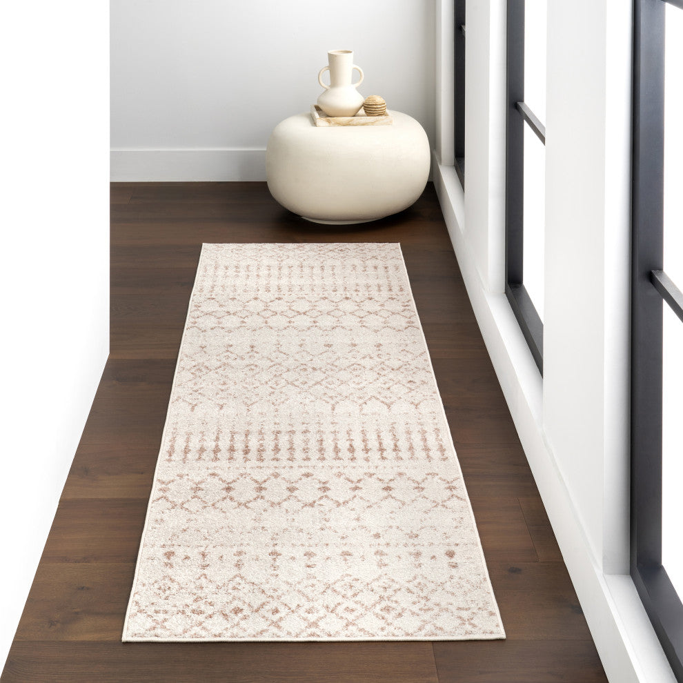 Nuloom Moroccan Blythe Area Rug, Neutral 2' 6" x 6'