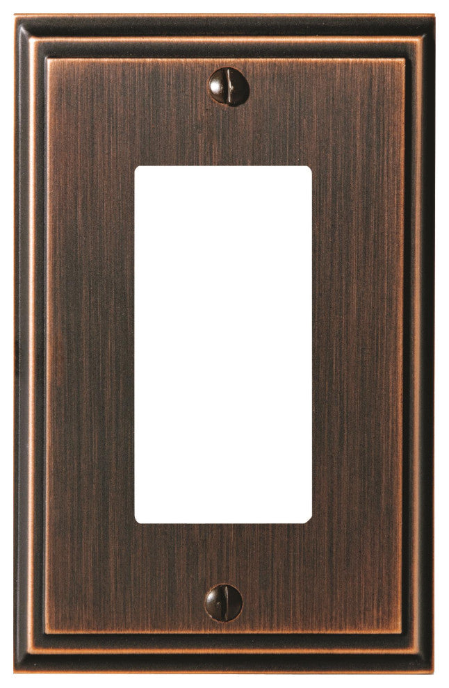 Amerock 1 Rocker Wall Plate, Oil-Rubbed Bronze
