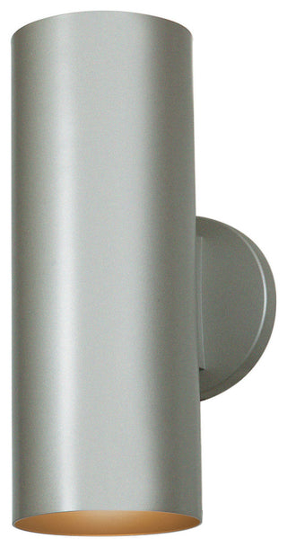 Poseidon Damp Location Wall Fixture, Satin, Incandescent