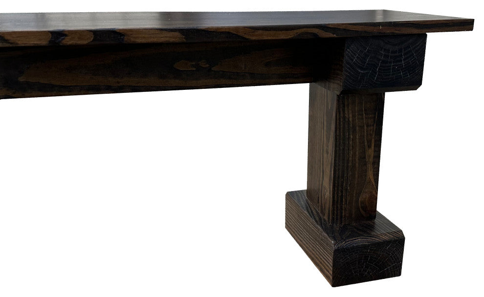 Dark Walnut Wyoming Bench, 30 Inches