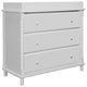 DaVinci Jenny Lind 3-Drawer Changer Dresser in Fog Grey Finish