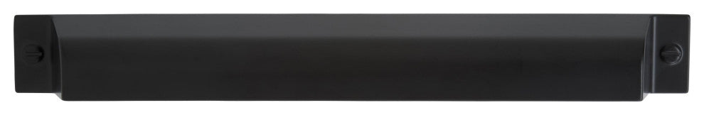 Amerock Transitional 7" 178 mm Center-to-Center Cup Pull, Set of 10, Matte Black