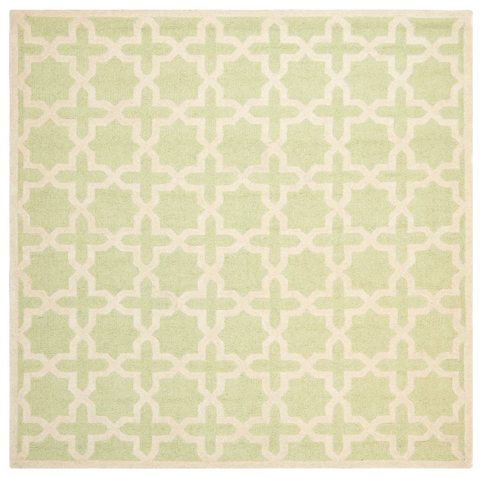 Safavieh Cambridge CAM125B 6'' Round Light Green Rug