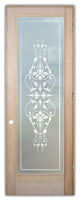 Interior Prehung Door or Interior Slab Door - Bordeaux - Douglas Fir (stain...