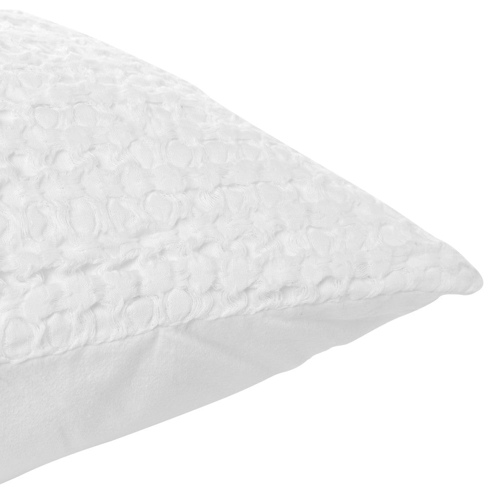 Claire Linen Shams by Kosas Home, White, Standard Sham