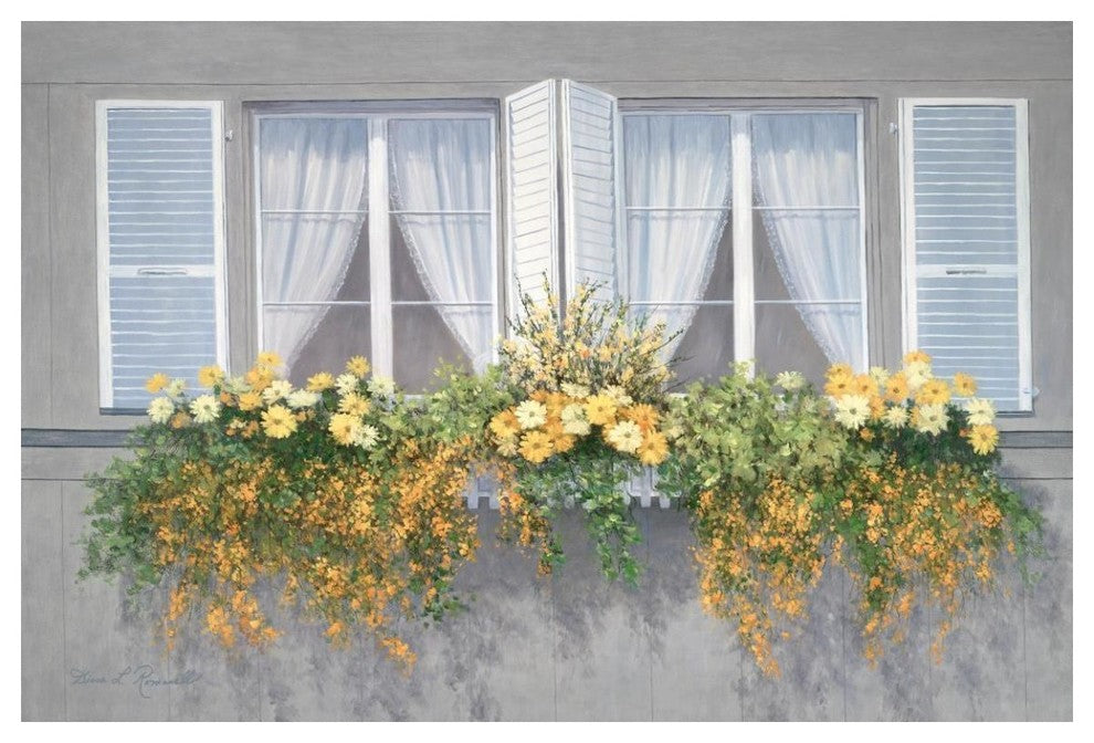 "Spring Window" Digital Paper Print by Diane Romanello, 50"x34"