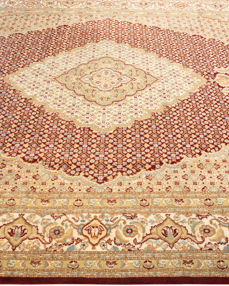 Homalin One-of-a-Kind Hand-Knotted Area Rug Red, 6'8"x9'9"