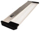 120V Dimmable LED Under Cabinet Metal Light Bar, AQUC, Brushed Nickel, 12"