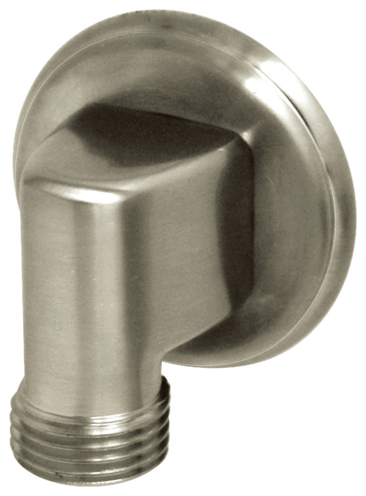 Showerscape Wall Mount Water Supply Elbow, Brushed Nickel