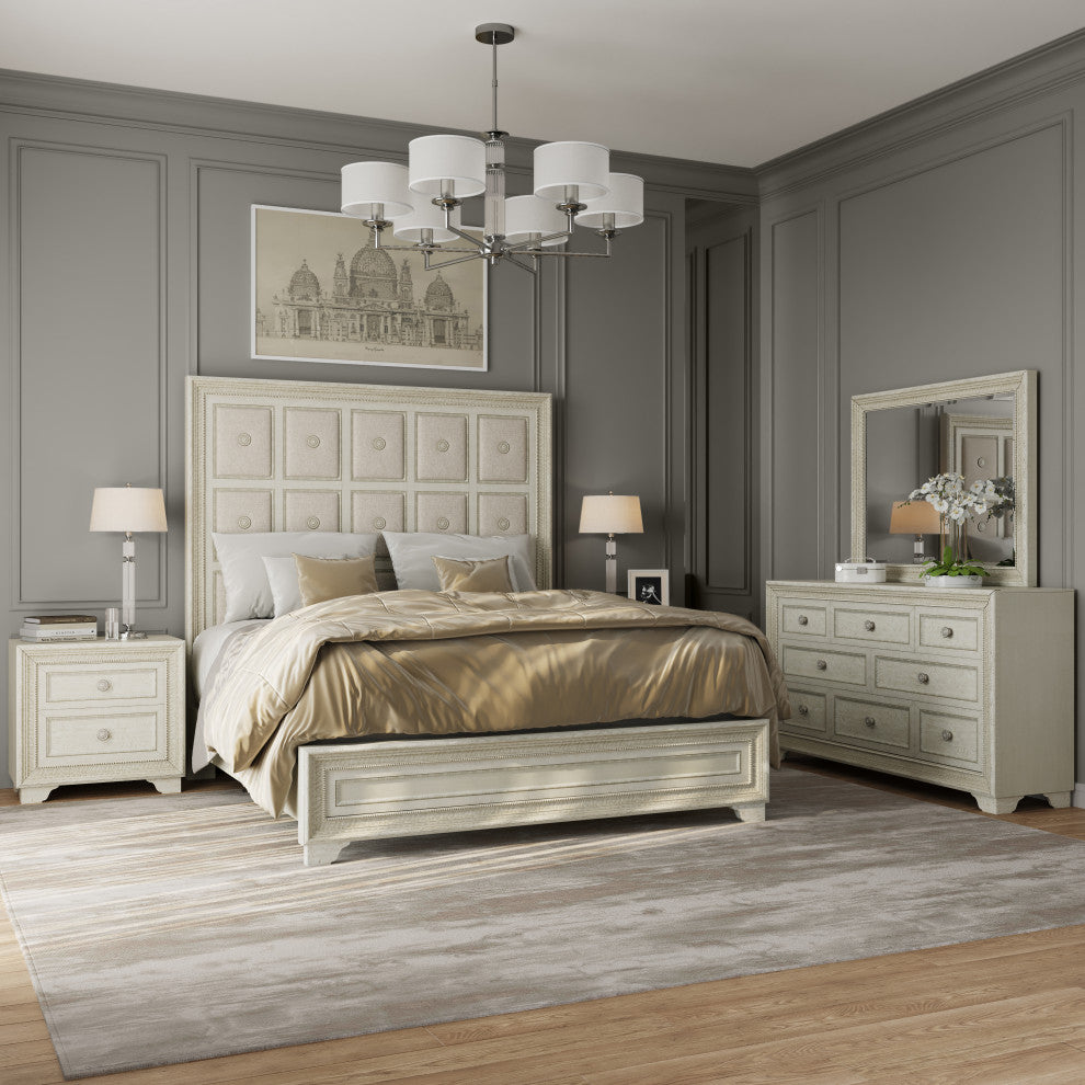 Camila Cal King Upholstered Bed by Pulaski Furniture