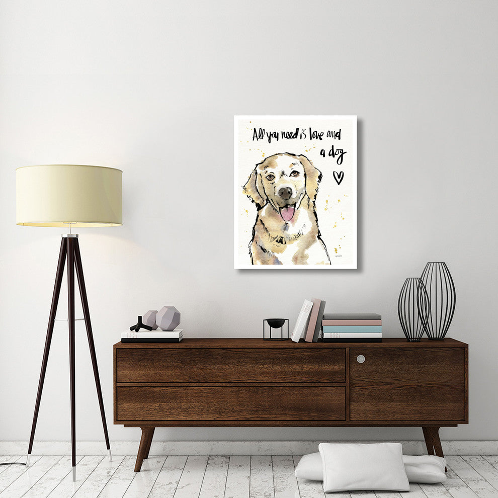 "Strike a Paws V" Digital Paper Print by Anne Tavoletti, 30"x37"