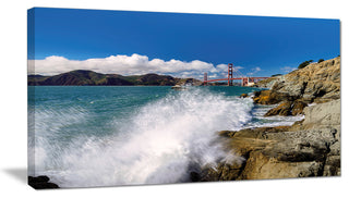 "Golden Gate Bridge in San Francisco" Canvas Print