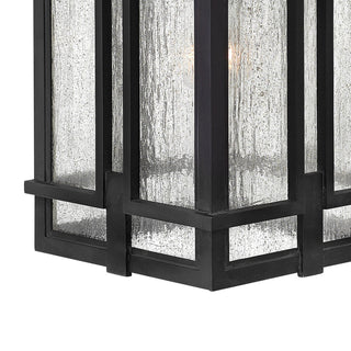 Hinkley Tucker Medium Wall Mount Lantern, Museum Black
