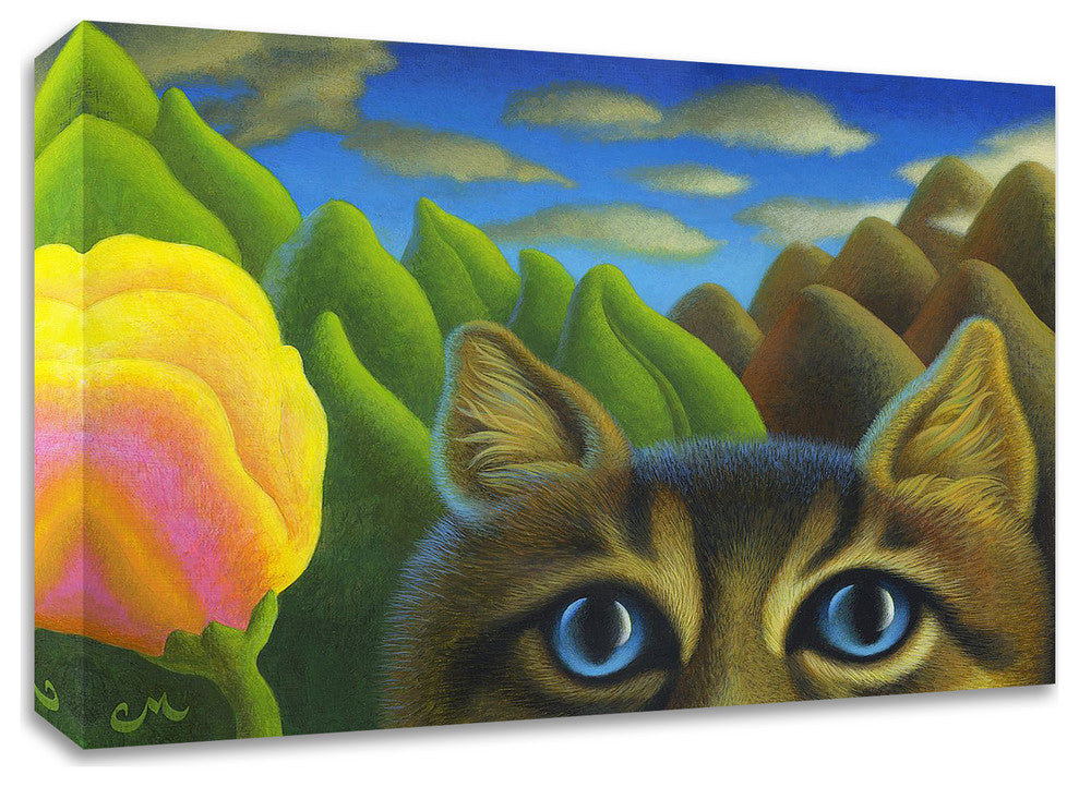 Watching by Chris Miles, Print on Canvas, 40"x30"