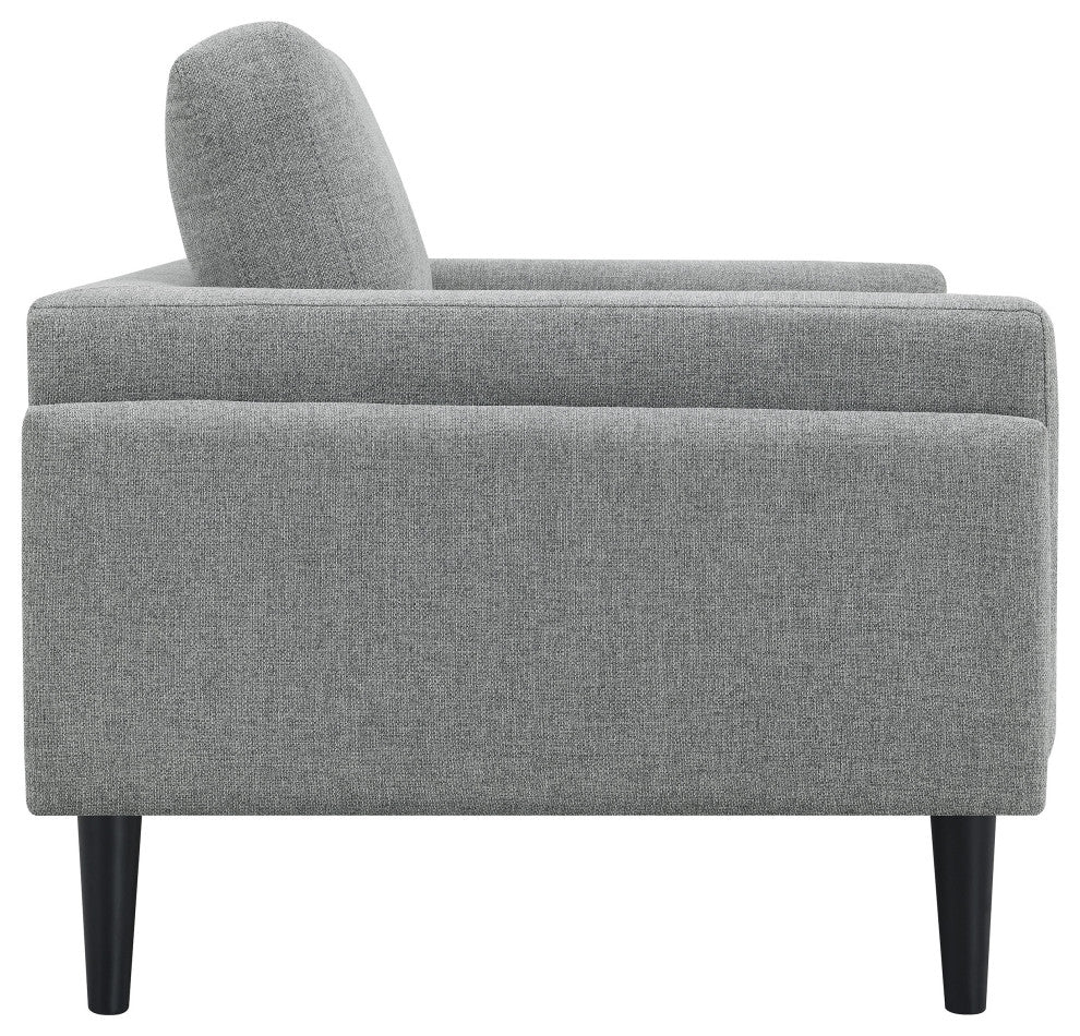 Rilynn Upholstered Track Arm Accent Chair Grey