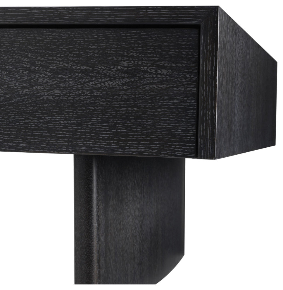 Charcoal Gray Oak Coffee Table | Eichholtz The Crest