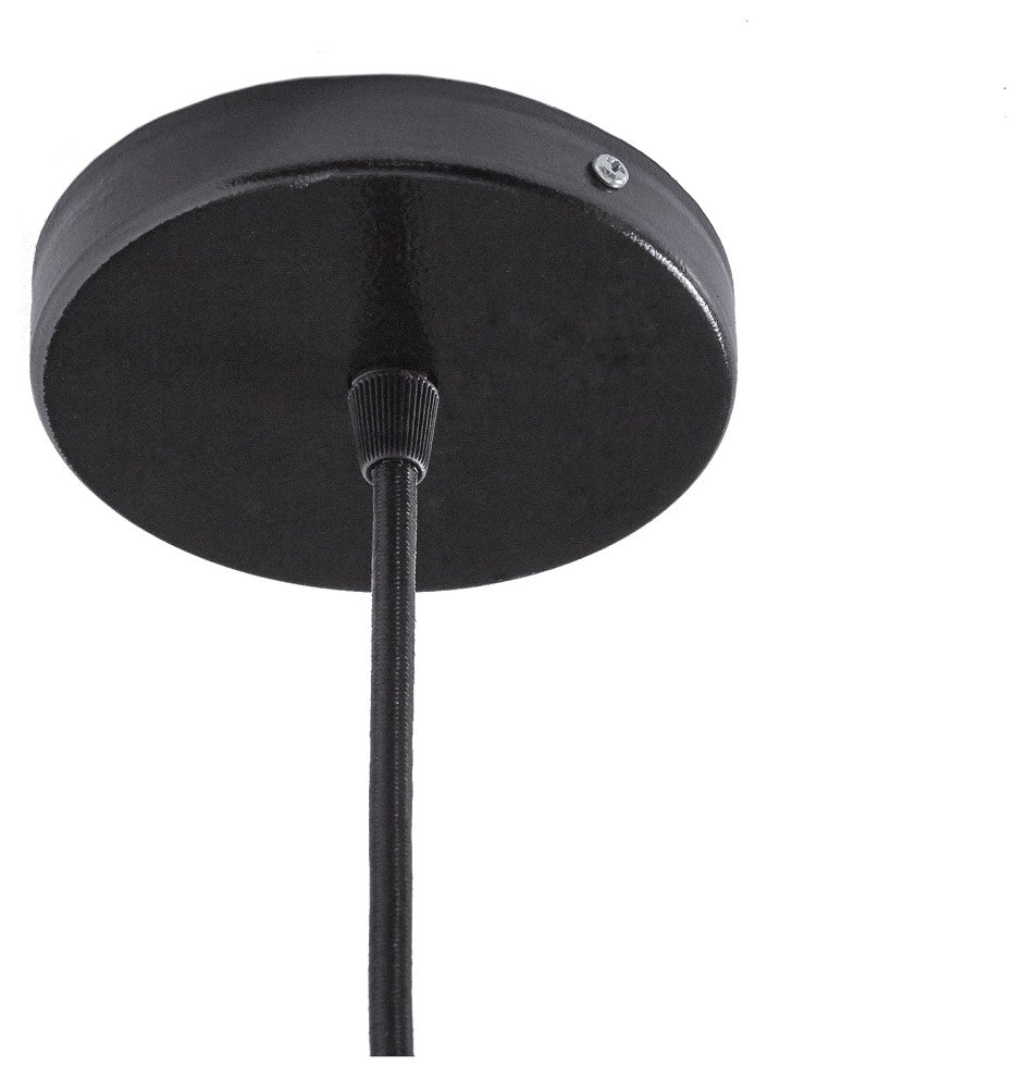 Cylinder Pendant Lamp, Red