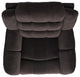 GDF Studio Blake Brown Fabric Glider Recliner Club Chair