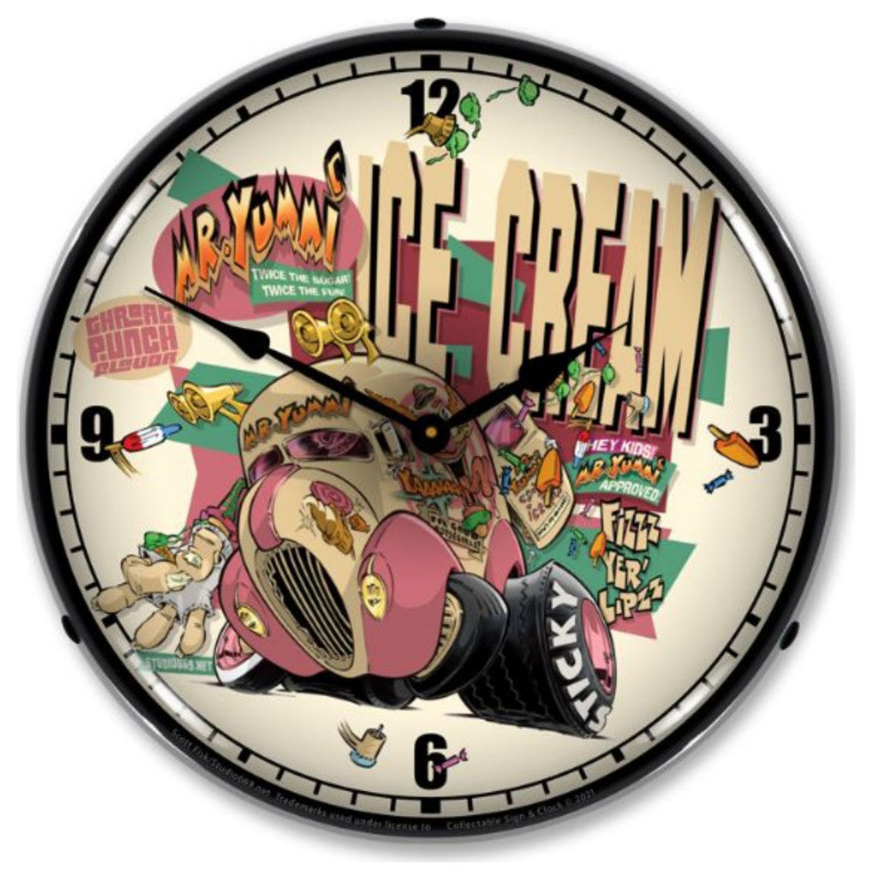 SF21011184 Mr. Yummi Clock