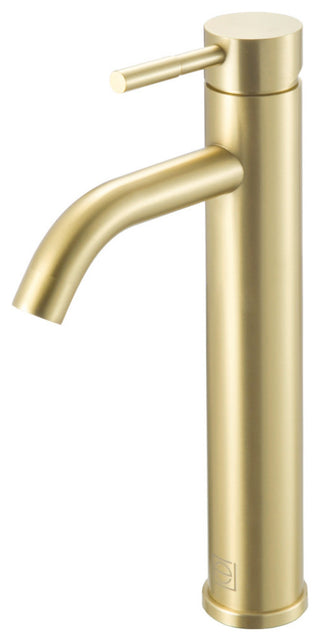 Elegant Lighting FAV-1007 Victor 1.5 GPM Vessel 1 Hole Bathroom - Brushed Gold