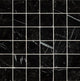 Regallo Marquina Noir 2X2 Matte Porcelain Mosaic, (4x4 or 6x6) Sample