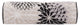 Mina Victory ALH05 Throw Pillow, Black/White, 6" x 20"