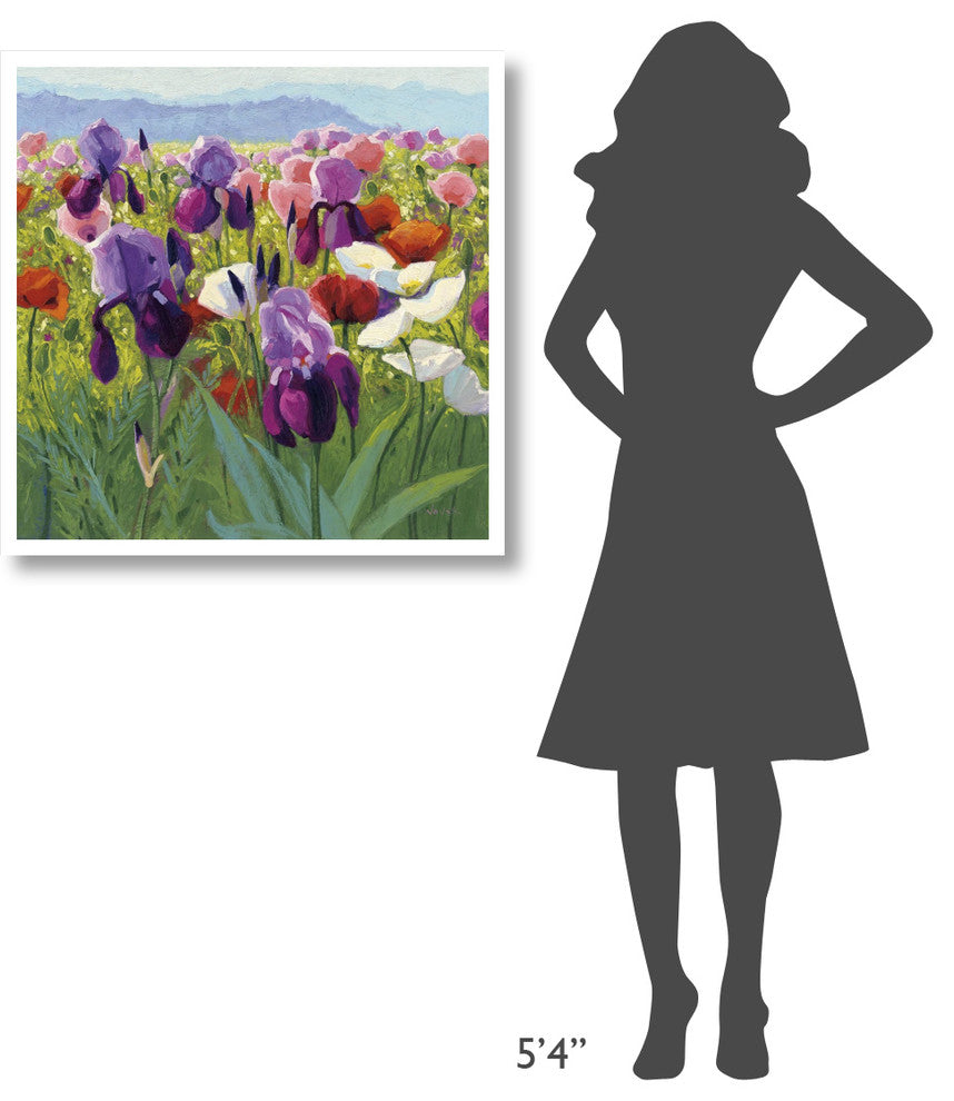 "Early June" Digital Paper Print by Shirley Novak, 32"x32"
