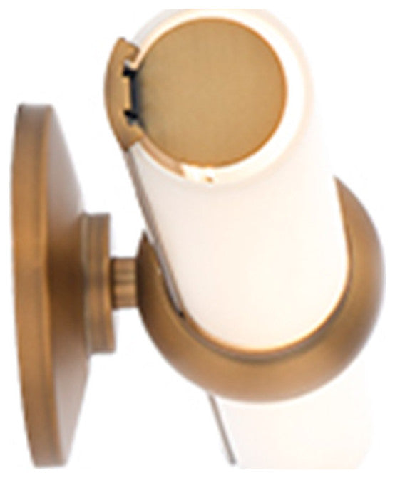 Juliet LED Bathroom Vanity/Wall Light 3000K, Aged Brass, 27"
