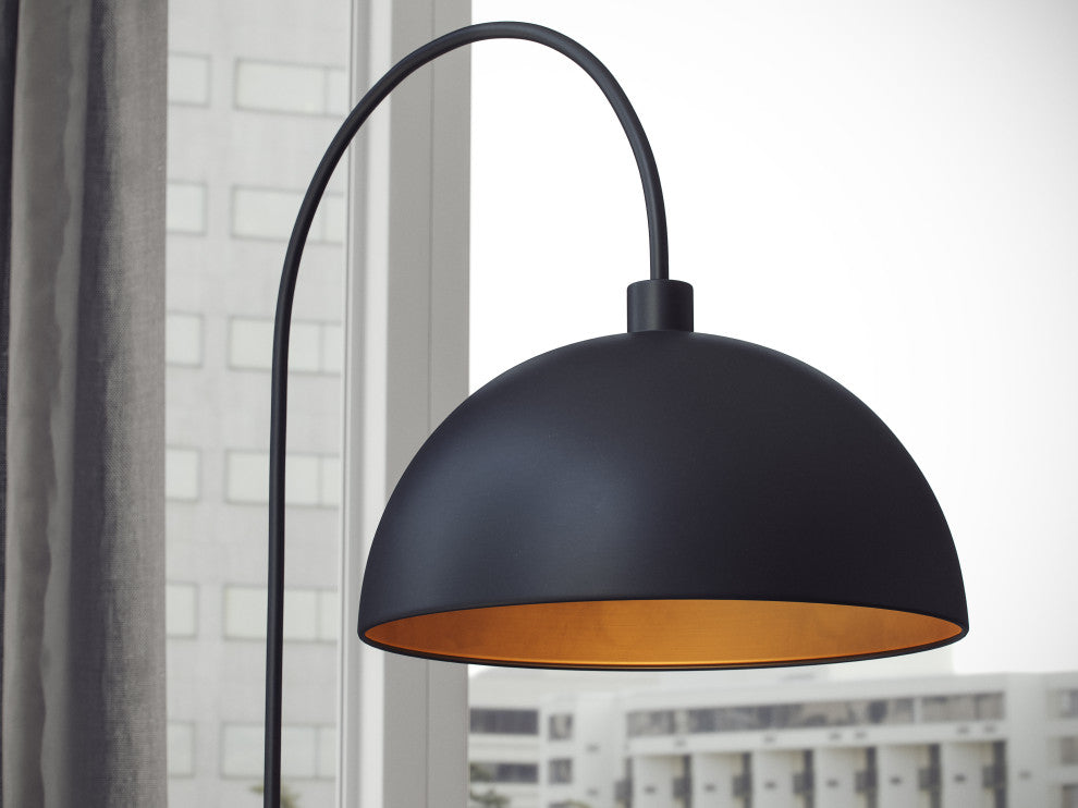 Kenroy 35348BL 1-Light Floor Lamp, Dimitri