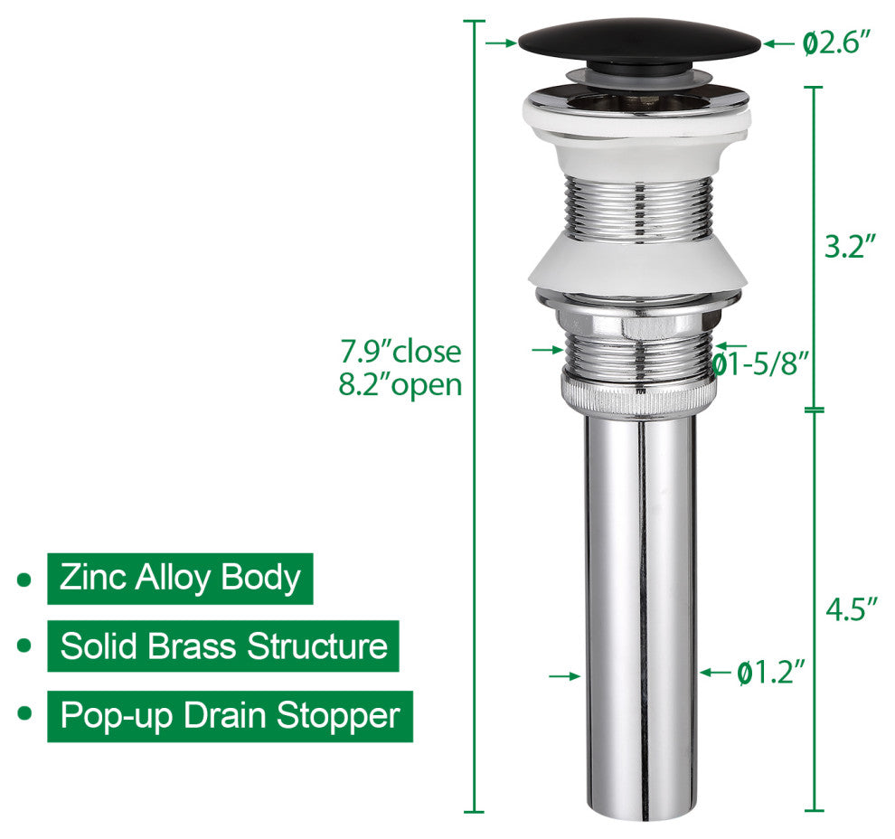 16" Bathroom Sink With Faucet