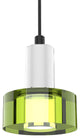 White Socket - Green Color Gel Single Pendant