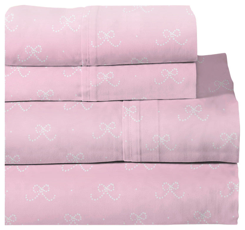 Lullaby Bedding Ballerina Printed Sheet Set, Ballerina, Twin XL