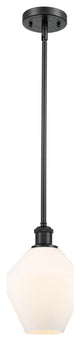 Innovations 516-1S-BK-G651-8 1-Light Mini Pendant, Matte Black
