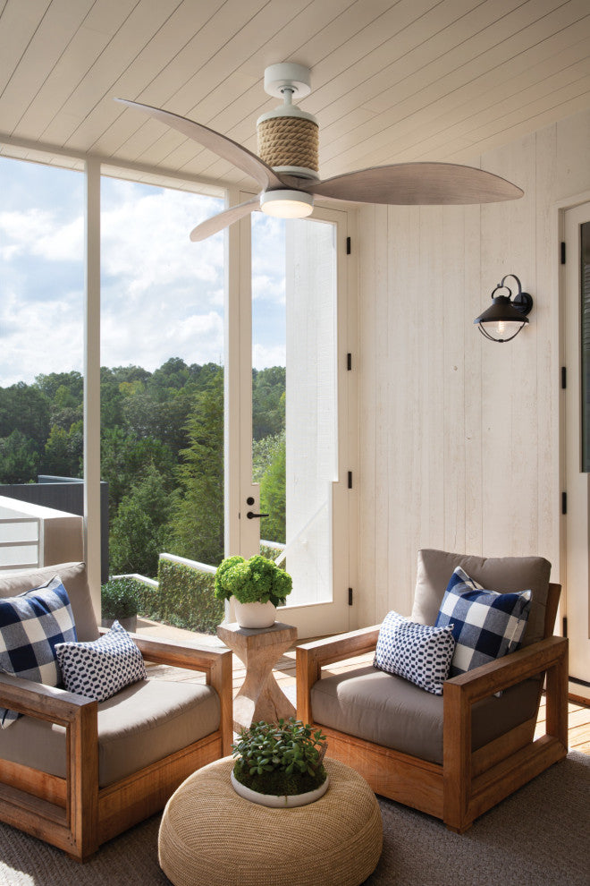 Hinkley Lighting 903160F-NDD Marin 60" 3 Blade Indoor / Outdoor - Metallic