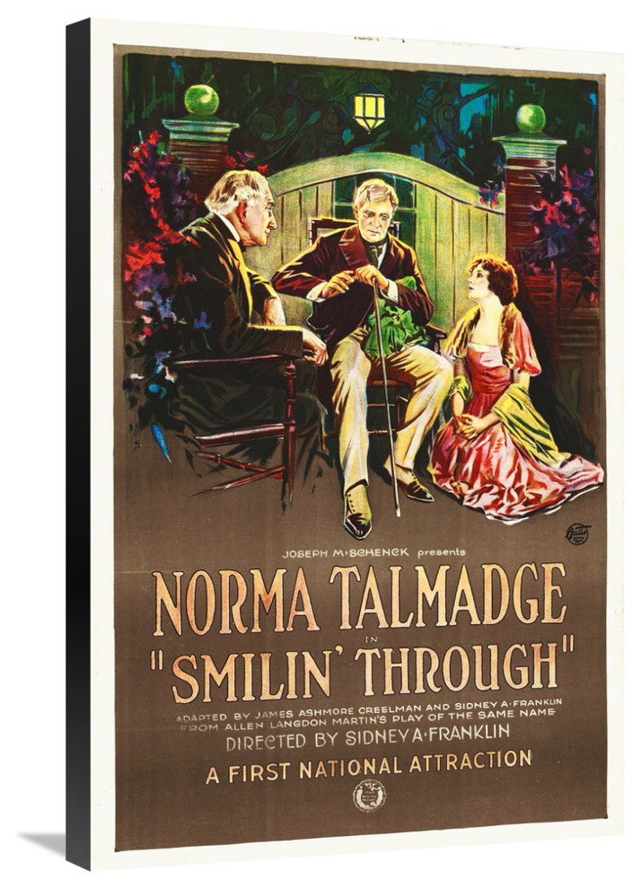 "Smilin' Through" Stretched Canvas Giclee by Hollywood Photo Archive, 20x30"