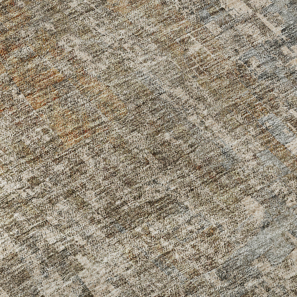 Premium Machine Washable Mayfield AMF581 Beige 2'6" x 3'10" Rug