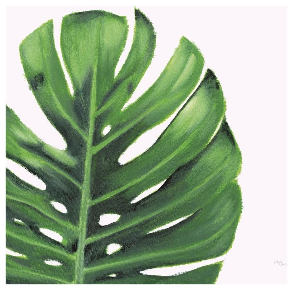 "Statement Palms IV" Digital Paper Print by Wellington Studio, 38"x38"