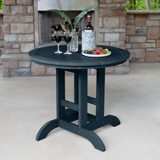 Round Dining Table, 36", Federal Blue