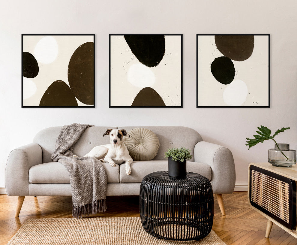 Simple Exercise Fine Art Print, Black, 30"x30"