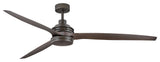 Hinkley Artiste 72" Integrated LED Ceiling Fan, Metallic Matte Bronze