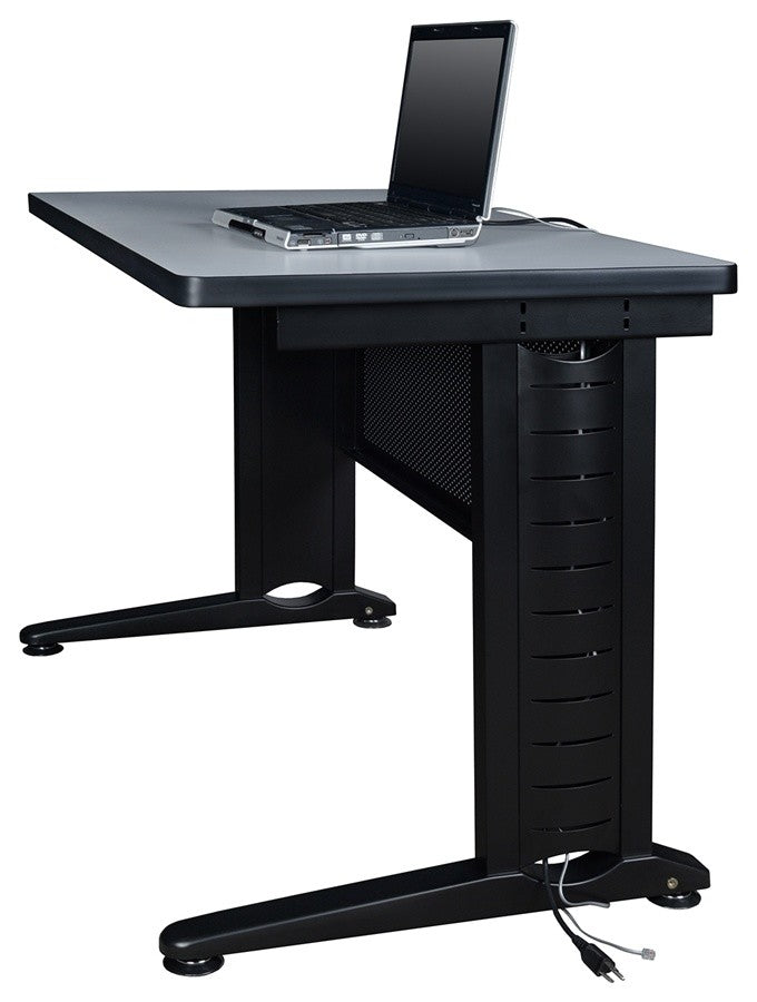 Fusion 72"X30" Double Pedestal Desk, Maple