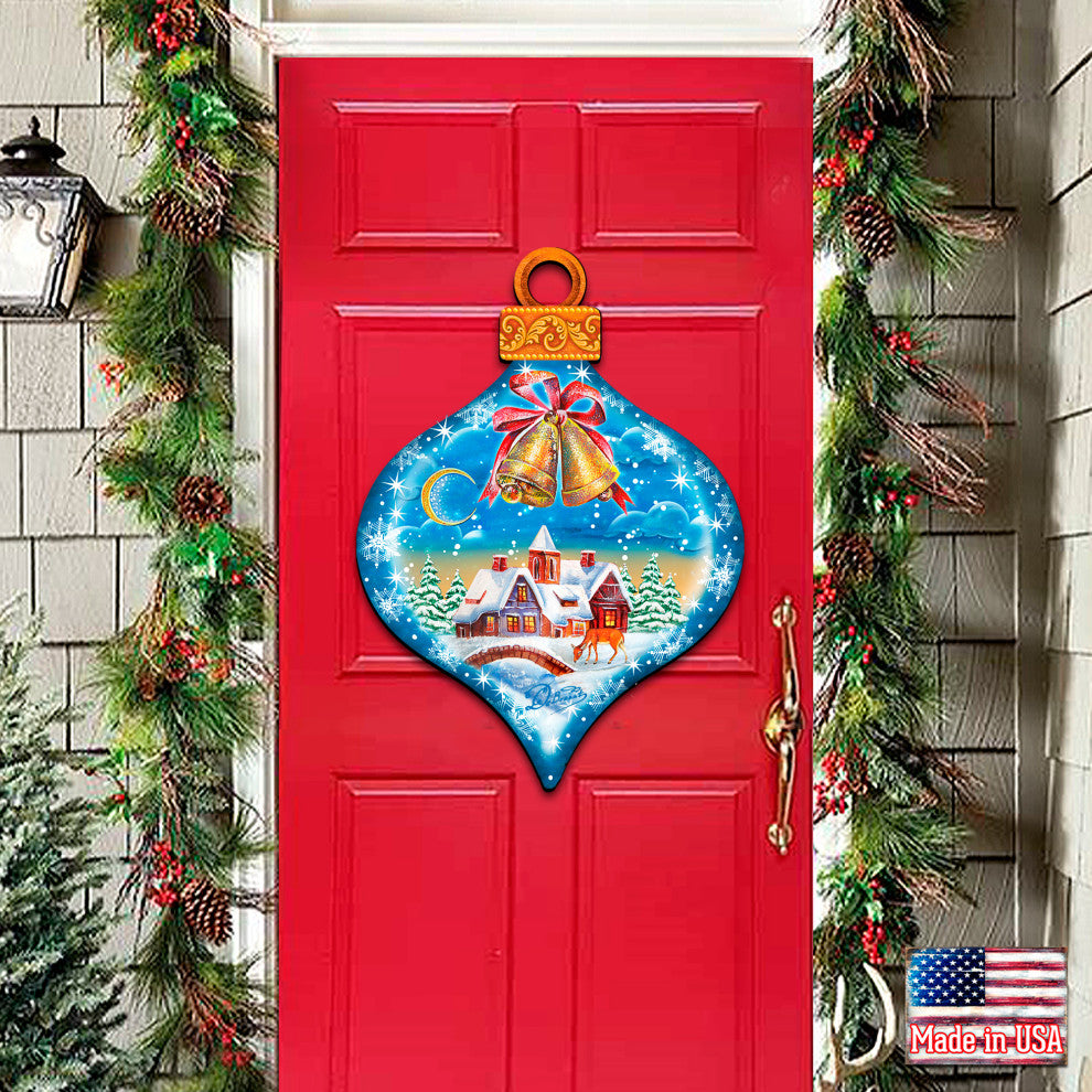 Winter Drop Door Hanger