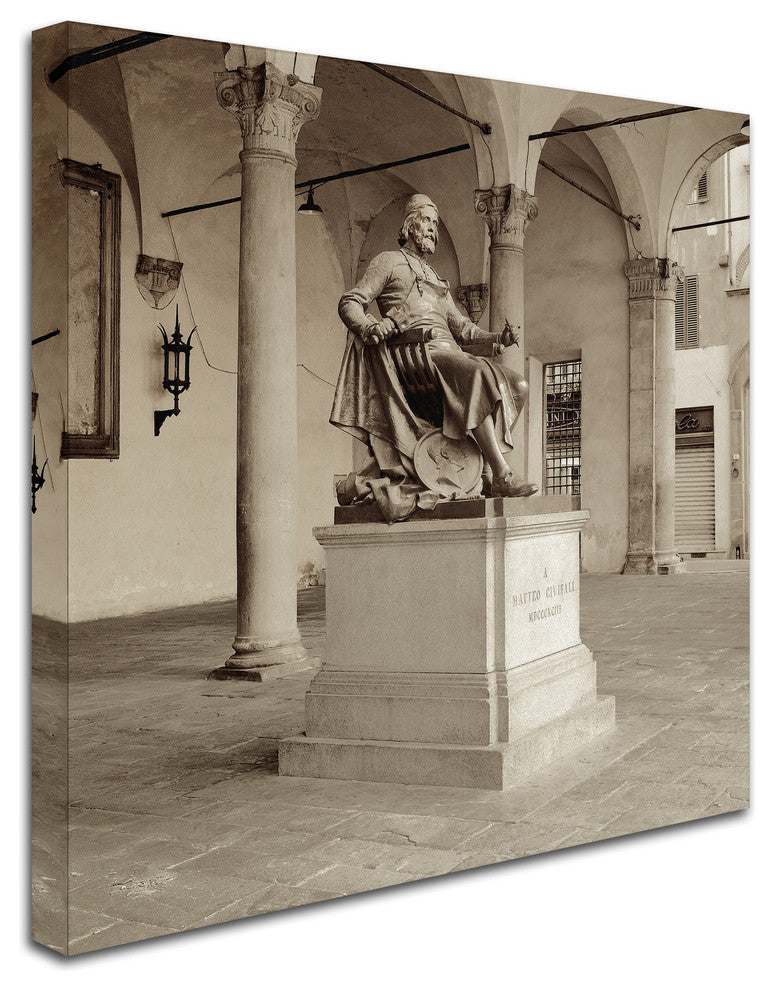Alan Blaustein 'Lucca II' Canvas Art, 18x18