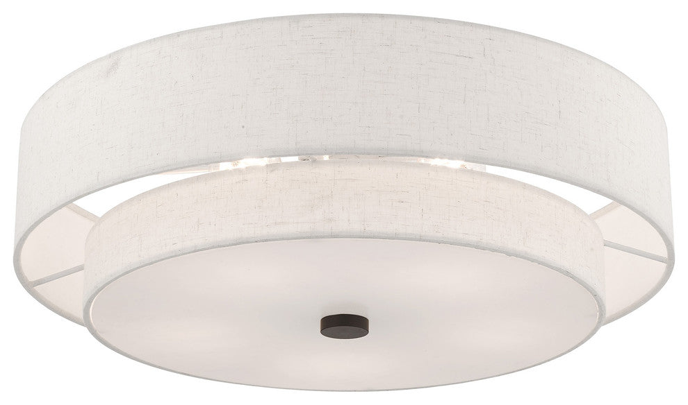 Livex Lighting English Bronze 5-Light Ceiling Mount